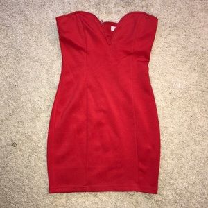 Tobi Strapless Sweetheart Bodycon